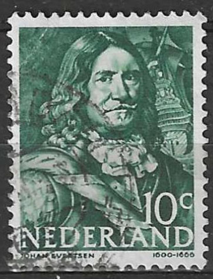 Nederland 1943-1944 - Yvert 403 - Admiraal J. Evertsen (ST), Postzegels en Munten, Postzegels | Nederland, Gestempeld, Verzenden