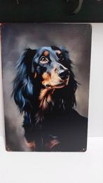 Teckel Aluminium Bord - 20x30 cm, Ophalen of Verzenden