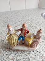Vintage Porseleinen Beeldje Dansende Figuren, Ophalen of Verzenden, Zo goed als nieuw, Mens