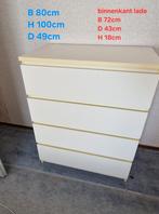 Ikea ladenkast, Ophalen, Gebruikt, 50 tot 100 cm, Minder dan 100 cm