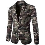 Heren camouflage colbert (blazer jasje leger militair), Nieuw, Verzenden