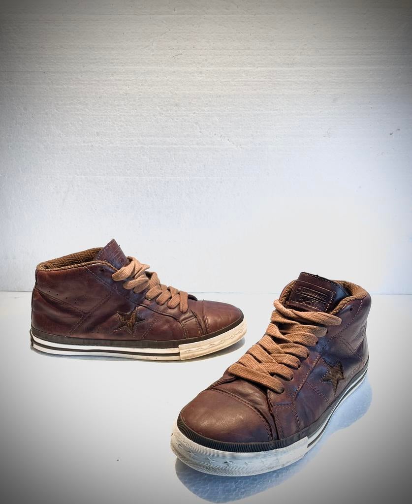 Converse One Star leren ! sneakers gympen 41, Ophalen of Verzenden, Zo goed als nieuw, Schoenen