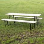 Stevige biertafelsets beschikbaar (max 16 stuks) in Wierden!, Verzenden, Gebruikt
