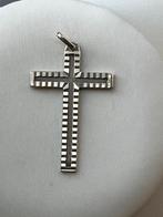 Zilveren hanger Kruisje, Verzenden, Zo goed als nieuw, Kruis of Symbool, Zilver