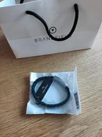 Leren Mats Meier heren armband, Ophalen of Verzenden, Nieuw, Zwart, Leer