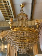 Gouden kroon luchter, Huis en Inrichting, Lampen | Kroonluchters, Ophalen