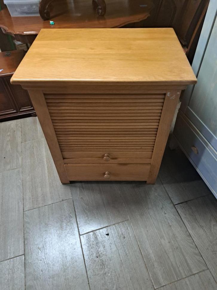 leuke eiken kast. met rolluik 2, Huis en Inrichting, Kasten | Overige, Gebruikt, Ophalen