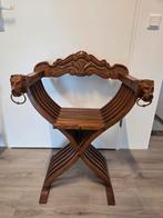 Mooie stevige vintage kasteelstoel, Huis en Inrichting, Stoelen, Ophalen, Gebruikt, Eén