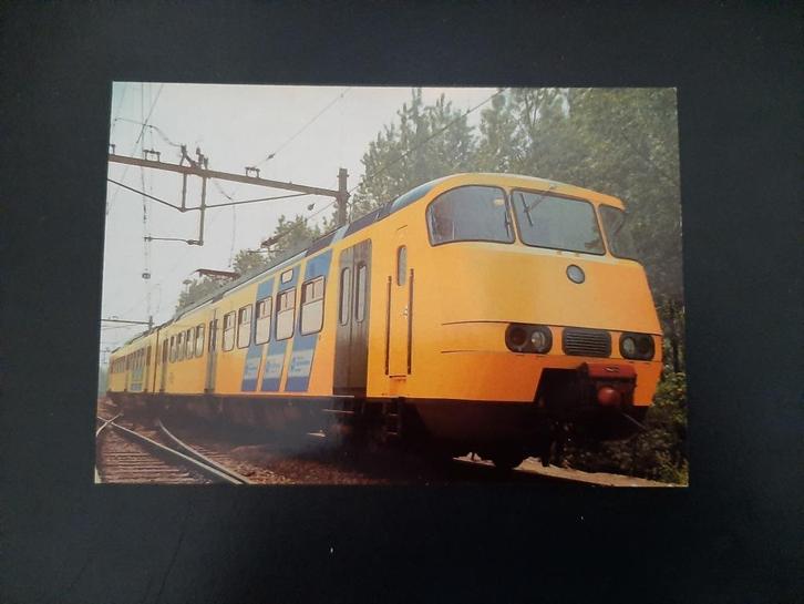 Nederlandse Spoorwegen, De Sprinter, ongelopen.  Verzendkost, Verzamelen, Spoorwegen en Tramwegen, Zo goed als nieuw, Trein, Kaart of Prent