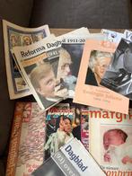 Koningshuis verzameling tijdschriften en kranten, Verzamelen, Tijdschrift of Boek, Gebruikt, Ophalen of Verzenden