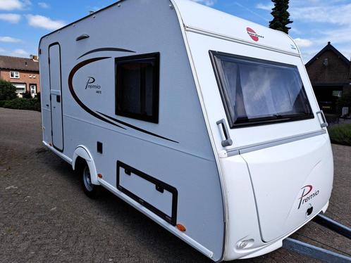 Bürstner Premio 400 TS Voortent en luifel, Caravans en Kamperen, Caravans, Bedrijf, 750 - 1000 kg, Treinzit, Bürstner, Dwarsbed