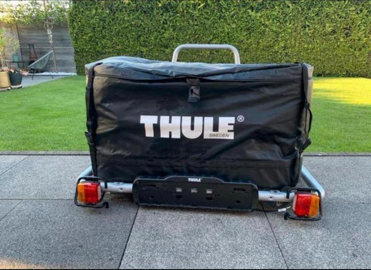 Thule Backspace Backup trekhaakkofer fietsendrager, Auto diversen, Dakkoffers, Gebruikt, Ophalen
