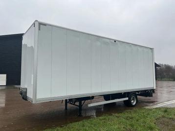 VF Be oplegger 6.6 ton gesloten laadklep 750 kg (bj 2008) beschikbaar voor biedingen