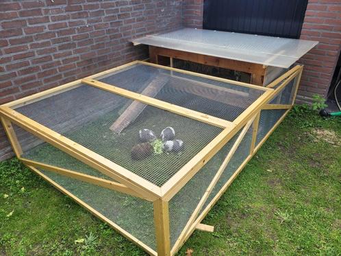 Cavia/konijn buitenverblijf buiten hok GRATIS, Dieren en Toebehoren, Knaagdieren en Konijnen | Hokken en Kooien, Gebruikt, Hok