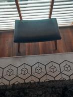 Vintage krukje/voetenbankje zwart 20 euro, Ophalen, Overige materialen, Minder dan 50 cm, Gebruikt