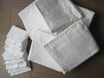 9 x dekbedhoes/overtrek en 18 x sloop. 2 persoons. wit., Huis en Inrichting, Wit, Dekbedovertrek, Tweepersoons, Ophalen of Verzenden