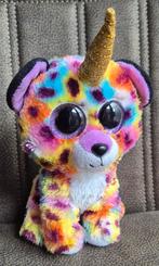 Ty knuffel glitterogen Giselle Leopard, Ophalen of Verzenden, Zo goed als nieuw, Overige typen