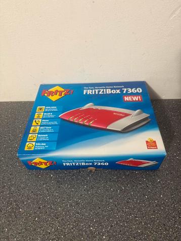 Nieuwe Fritz!box 7360 beschikbaar voor biedingen
