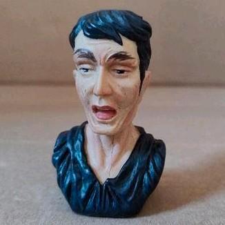 Gouden Gaper beeldje Apothekersbeeldje serie 4 - 2003, Verzamelen, Beelden en Beeldjes, Zo goed als nieuw, Mens, Ophalen of Verzenden