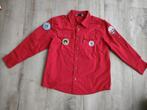 Mooie rode scoutingblouse, Bever uniform, Scoutfit rood, 134, Verzamelen, Scouting, Scoutfit, Onbekend, Ophalen of Verzenden, Zo goed als nieuw