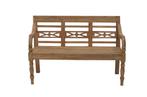 Landelijke klassieke tuinbank - Inverness teakhout, Niet ingevuld, Nieuw, Ophalen of Verzenden, Niet ingevuld