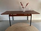 Midcentury vintage eettafel Spectrum uitschuifbaar, Huis en Inrichting, Tafels | Eettafels, Ophalen, Gebruikt, Onbekend, 50 tot 100 cm