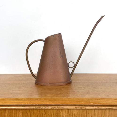 vintage koperen GIETER Deens messing Mid Century Scandinavië, Huis en Inrichting, Lampen | Tafellampen, Gebruikt, Minder dan 50 cm