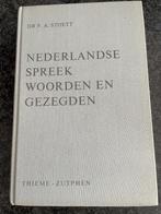 Nederlandse spreekwoorden en gezegden / dr f.a. Stoett /hard, Ophalen of Verzenden, Beta, Zo goed als nieuw, HBO