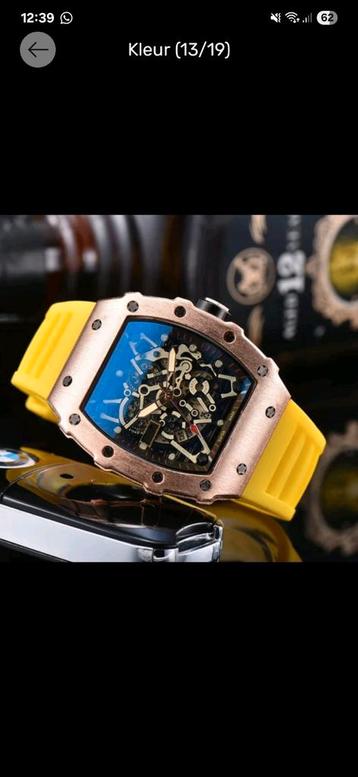 Stijlvol Horloge - Uniek Design beschikbaar voor biedingen