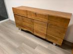 Massief houten dressoir acaciahout 170 cm, Ophalen, Zo goed als nieuw