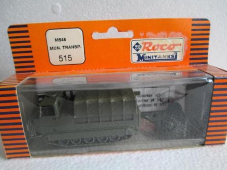 Roco Minitanks M548 Munitions Transporter (515) SHF, Hobby en Vrije tijd, Modelauto's | 1:87, Nieuw, Overige typen, Roco, Ophalen of Verzenden