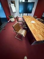 Exclusieve eet of vergader tafel, Huis en Inrichting, Tafels | Eettafels, 200 cm of meer, Zo goed als nieuw, Rechthoekig, 50 tot 100 cm
