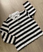 SUBDUED Mooie zwart wit streep polo lange mouw , one size, Subdued, Ophalen of Verzenden, Gedragen, Maat 38/40 (M)