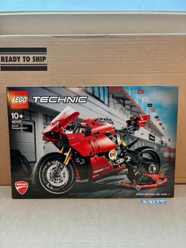 Lego Technic 42107 Ducati Panigale V4 R, Kinderen en Baby's, Speelgoed | Duplo en Lego, Nieuw, Lego, Complete set, Ophalen of Verzenden