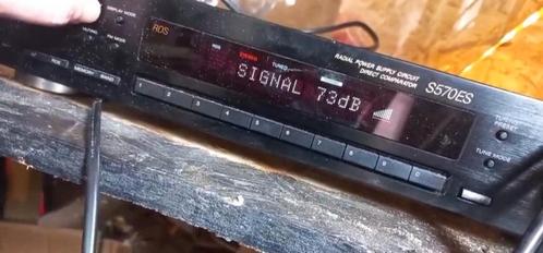 Sony S570ES Stereo Tuner - Nette Staat - RDS/Narrow, Audio, Tv en Foto, Tuners, Gebruikt, Analoog, Ophalen