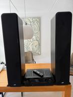 versterker DENON met POLK Speakers, Ophalen, Denon, Zo goed als nieuw, 120 watt of meer