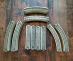 Marklin M rails HO recht bocht 3 x radius 5100 5120 5200, Hobby en Vrije tijd, Modeltreinen | H0, Wisselstroom, Gebruikt, Rails