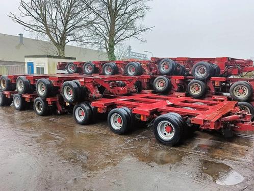 Nicolas modular trailer kamag SPMT Scheuerle 42 axle 1176T, Auto's, Vrachtwagens, Bedrijf, Te koop, Aanhangers en Opleggers, Overige brandstoffen