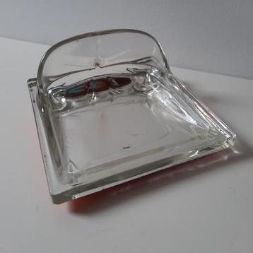 Verzonken zeepbakje wandtegel van spiegelglas Vintage beschikbaar voor biedingen
