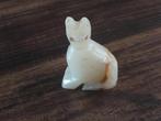 Kat Onyx beeldje, Vintage, Ophalen of Verzenden, Zo goed als nieuw, Dier