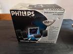 Philips A3.600 5.1 100W RMS speakerset met actieve subwoofer, Ophalen of Verzenden, Zo goed als nieuw, Audiokanaal 5.1, Philips