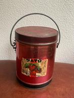 Oud blik Bato Huishoudjam met hengsel, Verzamelen, Ophalen of Verzenden, Gebruikt, Overige