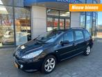 Peugeot 307 1.6-16V PREMIUM-LMV-ECC-PDC-NETTE AUTO-NWE APK!!, Gebruikt, 4 cilinders, Parkeersensor, Zwart
