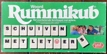 Compleet Woord rummikub met grote stenen beschikbaar voor biedingen