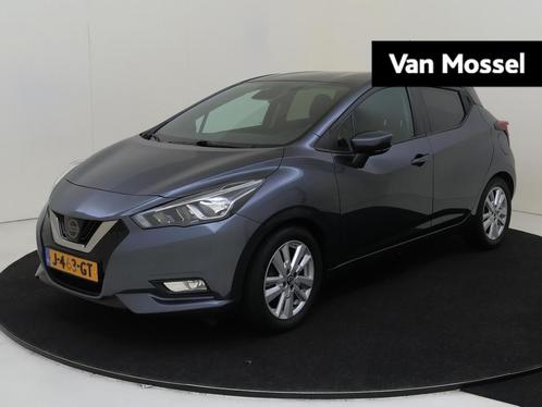 Nissan Micra 1.0 IG-T N-Connecta Navigatie Achteruitrij came, Auto's, Nissan, Bedrijf, Te koop, Micra, ABS, Airbags, Airconditioning