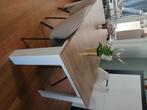 Uitschuifbare eettafel te koop, Ophalen, 200 cm of meer, 50 tot 100 cm, Zo goed als nieuw