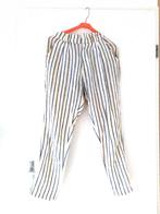 geel/zwart/creme gestreepte broek/maat 36/38, Kleding | Dames, Broeken en Pantalons, Overige kleuren, Ophalen of Verzenden, Zo goed als nieuw