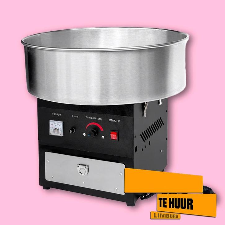 Suikerspin machine (Te Huur), Hobby en Vrije tijd, Feestartikelen | Verhuur, Nieuw, Overige, Ophalen of Verzenden