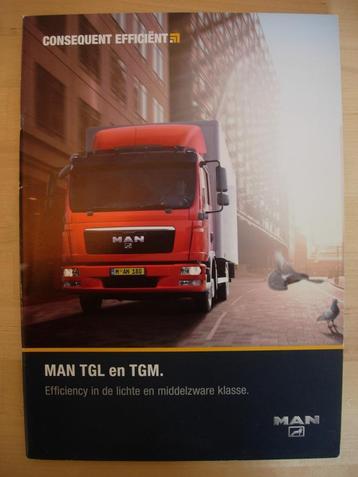 MAN Diesel TGL TGM Brochure ca 2010 beschikbaar voor biedingen