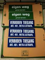 Verboden toegang bordjes en eigen weg, Dieren en Toebehoren, Stalling en Weidegang